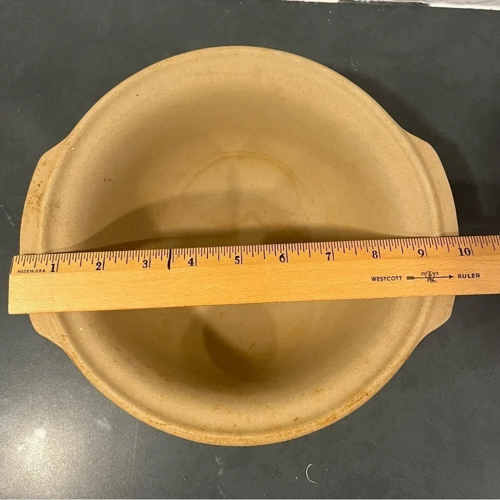 Pampered Chef stoneware mini baking bowl
